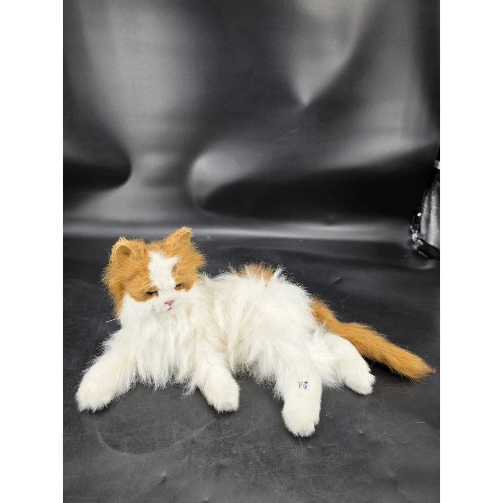 FurReal Friends Orange and White Lulu My Cuddlin' Kitty‎ Cat Interactive